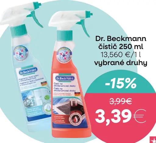 Dr. Beckmann čistič na škvrny a textil