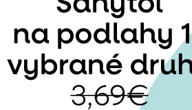 Sanytol dezinfekčný čistiaci prostriedok na podlahy a plochy