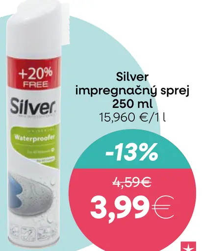 Silver impregnačný sprej
