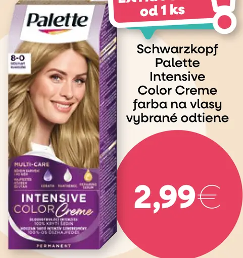 Schwarzkopf Palette Intensive Color Creme farba na vlasy