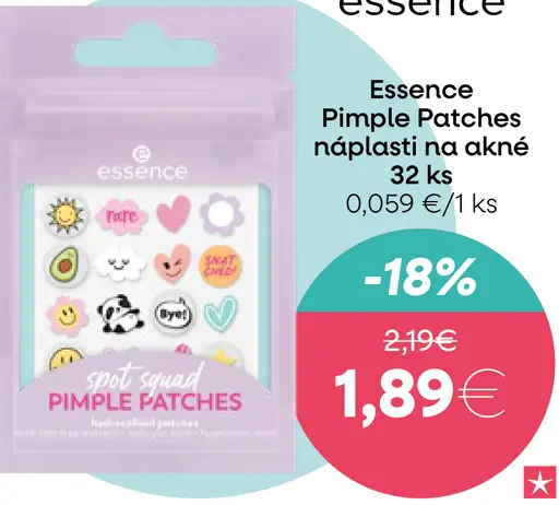 Essence Pimple Patches náplasti na akné
