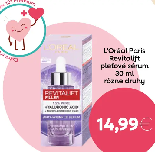 L'Oréal Paris Revitalift pleťové sérum