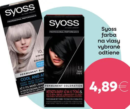 Syoss farba na vlasy