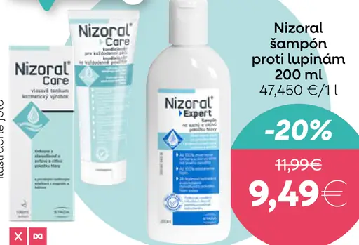 Nizoral Expert šampón proti lupinám