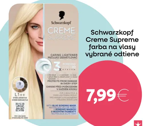 Schwarzkopf Creme Supreme farba na vlasy