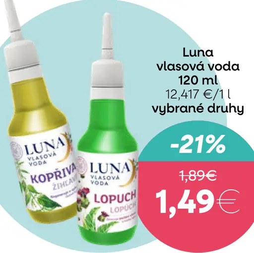 Luna vlasová voda