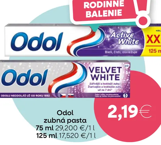 Odol zubná pasta Active White