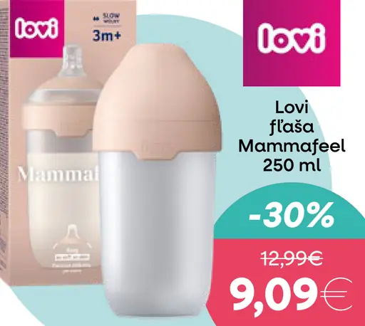 Lovi fľaša Mama Feel detská dojčenská fľaša