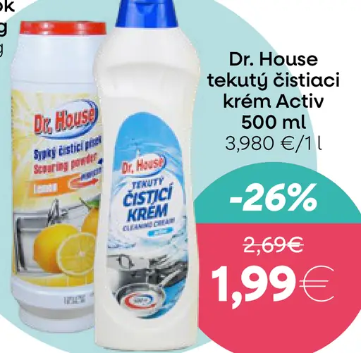 Dr. House tekutý čistiaci krém