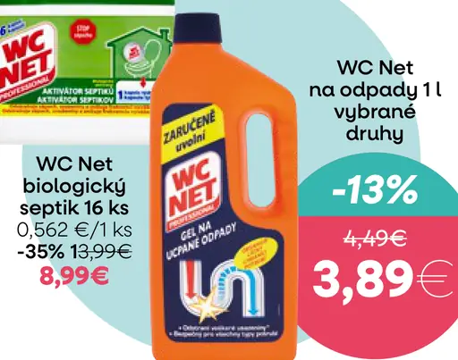 WC Net na odpad