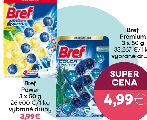 Bref Premium blok na WC