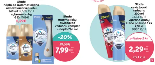 Glade náplň do automatického osviežovača vzduchu