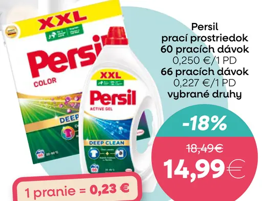 Persil prací prostriedok