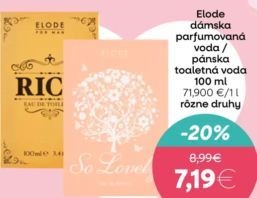 Elode dámska parfumovaná voda / dámska toaletná voda