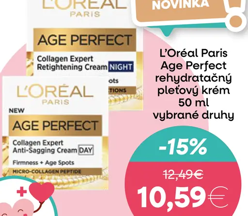 L’Oréal Paris Age Perfect rehydratačný pleťový krém