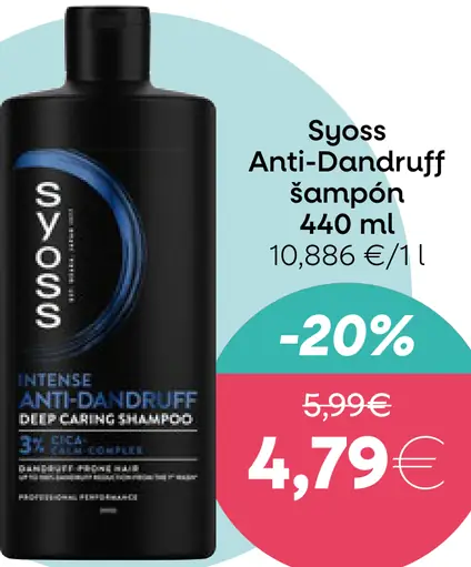 Syoss Anti-Dandruff šampón