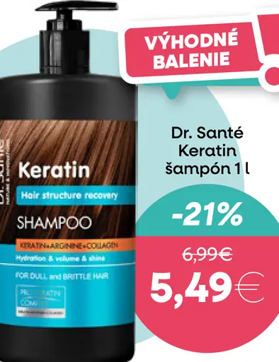 Dr. Sante Keratin šampón
