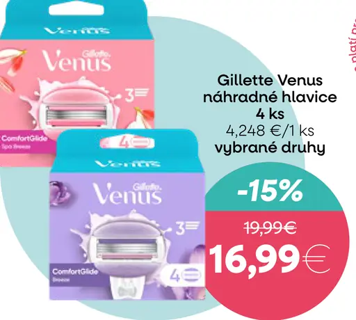 Gillette Venus Náhradné hlavice