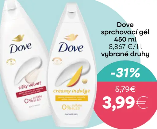 Dove sprchový gél