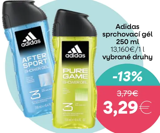 Adidas sprchový gél