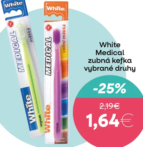 White Medical zubná kefka