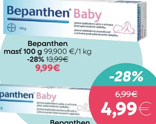 Bepanthen Baby masť