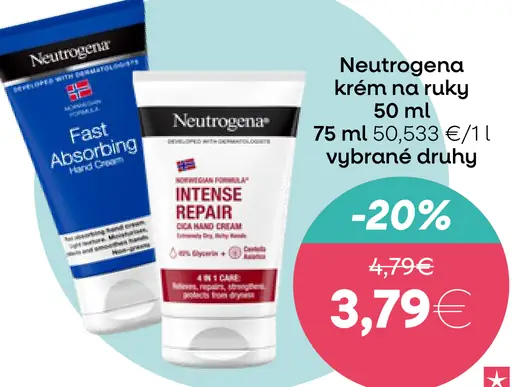 Neutrogena krém na ruky Fast Absorbing