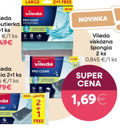 Vileda viskózna špongia