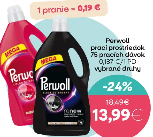 Perwoll prací prostriedok