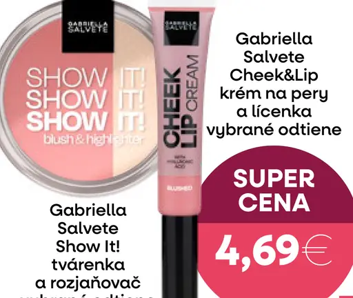 Gabriella Salvete Show It! tvárenka a rozjasňovač