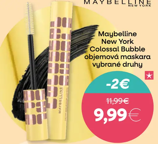 Maybelline New York Colossal Bubble objemová maskara