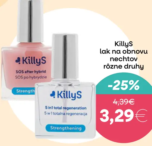 Killys lak na obnovu nechtov