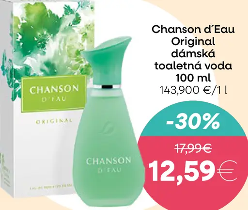 Chanson d'Eau dámska toaletná voda