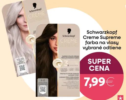 Schwarzkopf Creme Supreme farba na vlasy