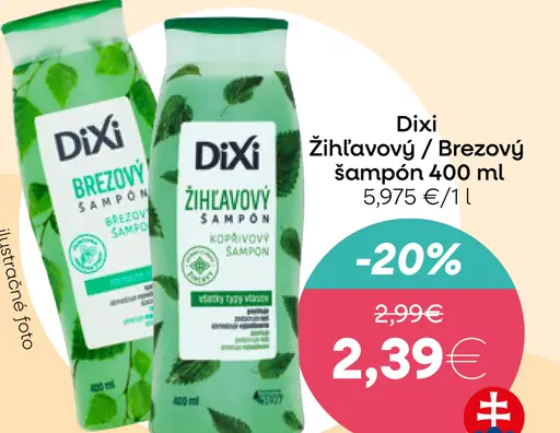 Dixi Žihľavový šampón
