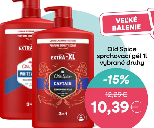 Old Spice sprchovací gél 3 v 1