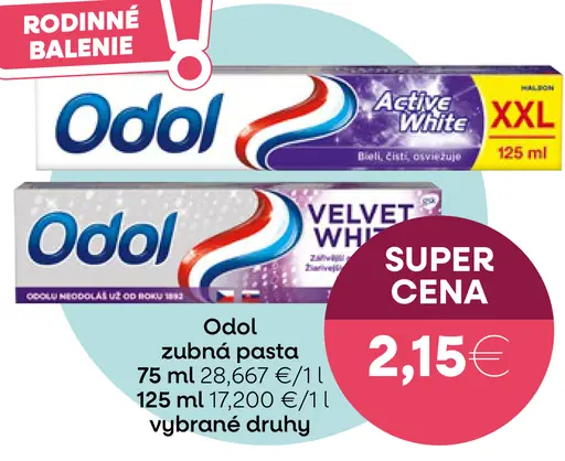 Odol zubná pasta Active White