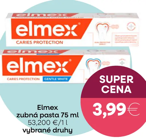 Elmex zubná pasta