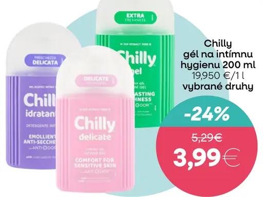 Chilly gél na intímnu hygienu