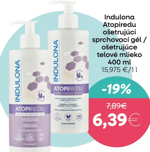 Indulona Atopiredu ošetrujúci sprchový gél