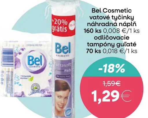 Bel Cosmetic vatové tampóny