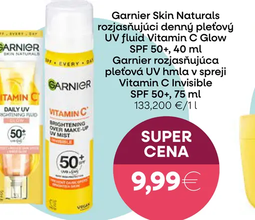 Garnier denný pleťový UV fluid