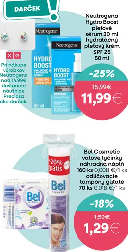 Neutrogena Hydro Boost hydratačná pleťová starostlivosť