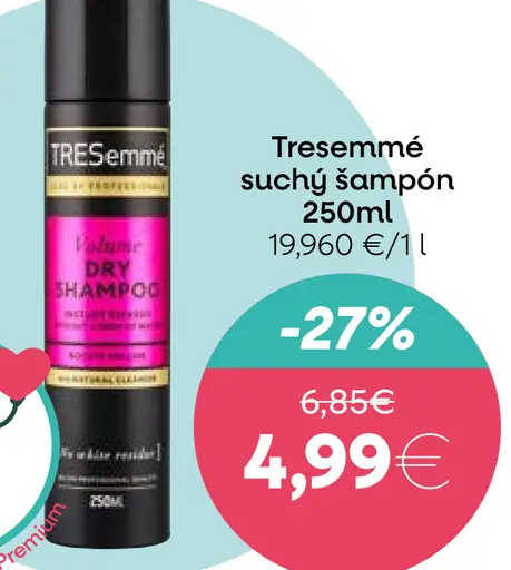 Tresemmé šampón na vlasy