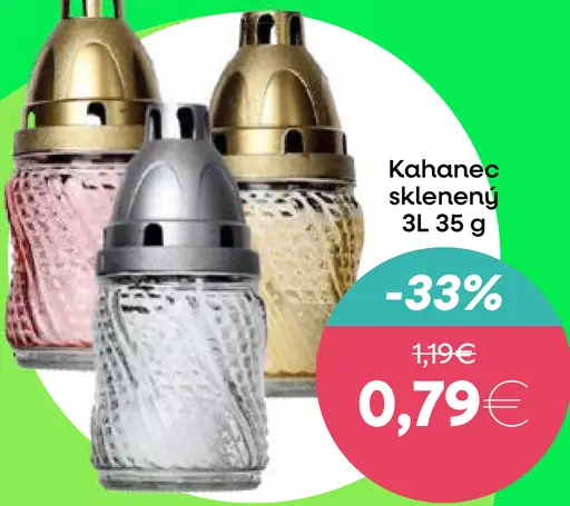 Kahanec sklenený rôzne druhy