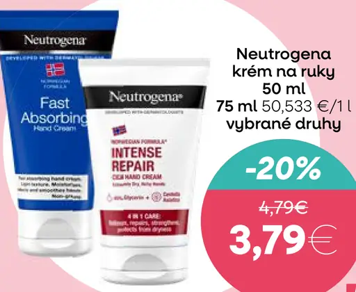 Neutrogena krém na ruky Norwegian Formula
