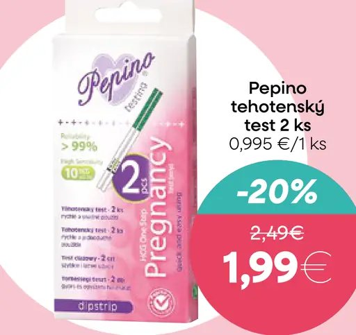 Pepino tehotenský test