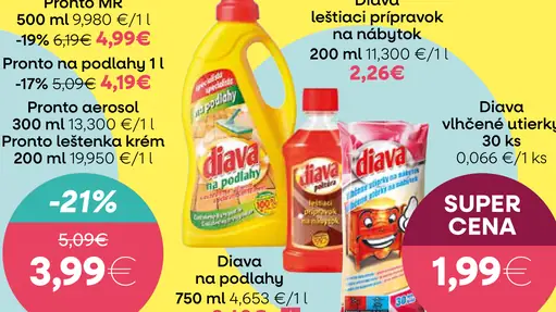 Diava Čistiaci prostriedok na podlahy