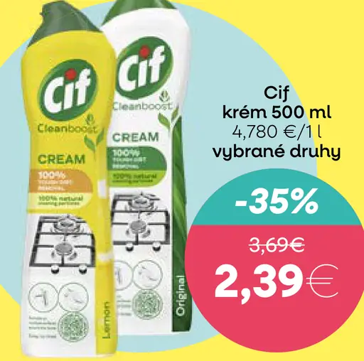 Cif krém čistiaci prostriedok