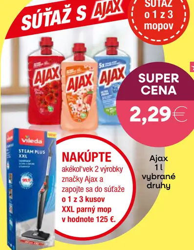 Ajax Univerzálny čistiaci prostriedok